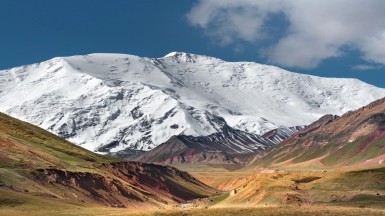 صعود مجازی قله لنین به ارتفاع 7134 متر در کشور قرقیزستان